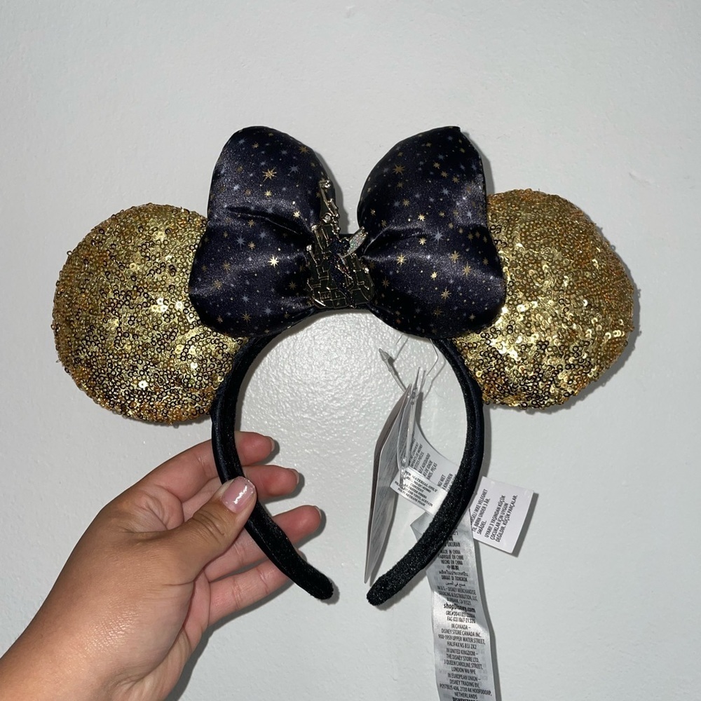 Black and Gold minnie ears from Paris 30Th anniversary